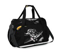 Sac de voyage Space Monkey pour filles, garçons, femmes, hommes, singes, week-end, sac à bandoulière, sac à main pour voyage, sport, gym