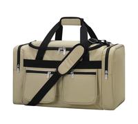 Sac de Voyage Sportif 40L - Sac de Sport Polyvalent Gym, Weekender et Sac de Nuit - Camel