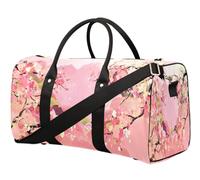 Sac de voyage sur le thème du Japon pour femmes, hommes, filles, garçons, week-end, sac fourre-tout de 22,7 L, bagage cabine, pour sport, gym, yoga, couleur, 22.7L, Organiseur de sac