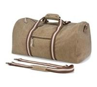 Sac de voyage toile look usé style vintage - BEIGE SAHARA - QD613 Desert Canvas Holdall G