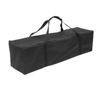 Sac de voyage ultra large avec fermeture éclair pour équipement de sport, sac de rangement quotidien Oxford imperméable, Noir , Taille unique