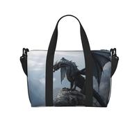 Sac de voyage, Valley Gray Dragon Weekender Bag Carry On Duffle Bags for Women Travel Essentials Sport Gym Bag for Men Overnight Bag Luggage Bag Personal Item Bag