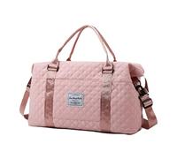 Sac de voyage, voyage, sac de fitness, sac de trajet, sac de gym, ce sac de sport est résistant à l'abrasion et léger et est un sac de courses à transporter par tous les temps, Rose, Voir description