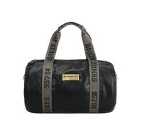 Sac de voyage weekend Porté Main PU - David Jones - Homme Femme Voyage Gym Travail - Format A4 Grande Capacité - Couleur Noir