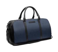 Sac de voyage Weekender 53 cm - THE CHESTERFIELD BRAND - Fusion Tornio - Nylon et cuir - Bleu Navy