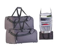 Sac de voyage - XCase - Ensemble de 2 sacs - Pliable - Léger - Organiseur intégré