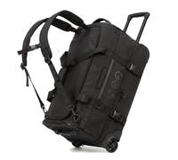 Sac de voyage XL avec roulettes 3 en 1, sac de voyage et trolley imperméable | Flow avec compartiment à chaussures et coins de protection pour homme et femme | Sac à dos de voyage en Ripstop de