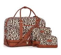 Sac de week-end en toile pour femme, grand sac fourre-tout de voyage à bandoulière avec compartiment à chaussures, parfait pour les voyages, un usage quotidien, un cadeau d'anniversaire, Décontracté