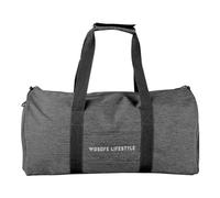 Sac de Weekend, Bagage à Main, Sac de Voyage de Sport avec Plusieurs Compartiments, Sac de Voyage de Sport, Sac de Week-End, Sac de Nuit pour activité Physique, Voyage, Salle de Sport, Gris, Voir