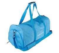 Sac de weekend, sac de voyage à main, sac de voyage avec plusieurs compartiments | Sac de voyage de sport, sac de week-end, sac de nuit pour activité physique, voyage, salle de sport, bleu , Voir