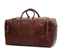 Sac de Weekend XL Montréal en Cuir Marron