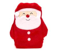 Sac d'eau chaude avec housse en peluche - 1L - Père Noël