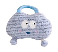 Sac d'eau chaude, bouillottes - Pack d'eau chaude, jolie bouteille d'eau avec poignée en nuage, chauffe-mains et pieds,Pochette de sac d'eau d'oreiller en peluche réutilisable pour soulager le cou et