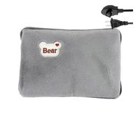 Sac d'eau chaude | Chauffe-mains électrique pour l'hiver et les climats froids, sac d'eau chaude avec housse en peluche | pour l'hiver froid période crampes muscle cou épaules jambes taille ventre