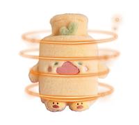 Sac d'eau chaude en peluche - 25x18x2,5 cm 1 litre Chauffe-forme en forme d'animal, Jolie bouteille chauffante pour la saison froide, Pack confort pour l'estomac doux | Patients Stu