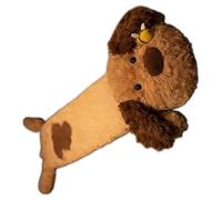 Sac d'eau chaude en peluche - Besoin de chauffage pour l'hiver - Sac d'eau chaude de voyage | Design chien doux avec couvercle - Chaleur durable pour les mains, le cou, la taille, les épaules |