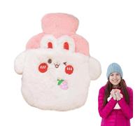 Sac d'eau chaude en peluche, sac d'eau chaude en peluche - Couvre-chauffe-mains en peluche en forme de dessin animé | Sac d'eau chaude d'hiver, chauffe-pieds multifonctionnels pour l'extérieur