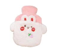 Sac d'eau chaude mignonne, sac d'eau chaude de dessin animé,Couverture en peluche de bande dessinée de sac d'eau chaude | Chauffe-pieds sans danger pour les mains, sac chauffant d'hiver pour la maison