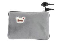 Sac d'eau chaude - Oreiller thermique 7,08x9,84 pouces, sac chauffant | Couverture en peluche moelleuse, thérapie thermique portable, mains, idée cadeau, mobile, alimenté, câble de charge, arrêt de sé