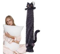 Sac d'eau chaude, sac d'eau chaude, chauffe-plat long pour l'eau pour chats - chauffe-eau mignon dessin animé, sac d'eau d'hiver à l'épreuve des fuites 2L pour le dos