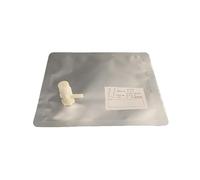 Sac d'échantillonnage de gaz en papier d'aluminium - Solution de collecte de gaz légère, réutilisable et étanche for un échantillonnage efficace(Double valve 2L)
