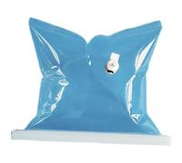 Sac d'échantillonnage en PTFE avec bande d'étanchéité et valve - Idéal for les échantillons solides volatils et la collecte (volume 1 L-10 L)(3L VolumePcs)