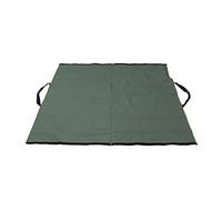 Sac déchet de jardin en tissu Oxford, 144x144cm de grande capacité Mat de feuille de jardin, contenant de poubelle de jardinage pliable pour les coupures de pelouse Collection de