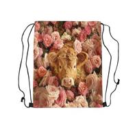 Sac D'École Bovins des Highlands Étanche Sac À Dos À Cordon De Serrage Résistant Natation Sac Cordon De Sport pour Voyage Fußball École 39X46Cm