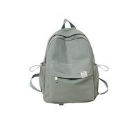 Sac d'école étudiant Couleur féminine Simple Loisirs Sac à dos Campus Sac à dos Sacs à dos École Garçons, vert, Taille unique pour tous, Sac à dos tyrolien