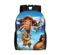 Sac d'école Ice Age, sac à dos de dessin animé, sac tendance pour garçons, sac d'école, sac à dos de voyage-XTYD8695 Noir