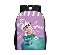 Sac d'école James P. Sullivan, sac à dos de dessin animé, sac tendance pour garçons, sac d'école, sac à dos de voyage-HXN897 Noir