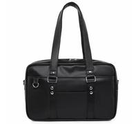 Sac d'école japonais en PU, sacoche à bandoulière avec fermeture éclair, fourre-tout en cuir pour femmes et filles, décoration de la maison