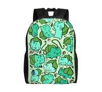 Sac d'école Lvysaur, sac à dos de dessin animé, sac tendance pour garçons, sac d'école pour étudiants, sac à dos de voyage-HXN874 Noir