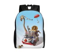 Sac d'école Madagascar JG64, sac à dos de dessin animé, sac à dos tendance pour garçons, sac d'école