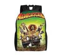 Sac d'école Madagascar, sac à dos de dessin animé, sac tendance pour garçons, sac d'école pour étudiants,