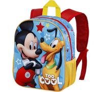Sac D'École Maternelle Mickey & PLUTO Avec Relief 3D - Compartiment Principal