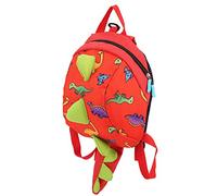 Sac d'école mignon de bande dessinée sac à dos cartable dinosaure Mini sac pour bébé garçon fille 1-6 ans(rouge)