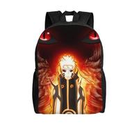Sac d'école Naruto, sac à dos de dessin animé, sac tendance pour garçons, sac d'école, sac à dos de voyage-XTYD8187 Noir
