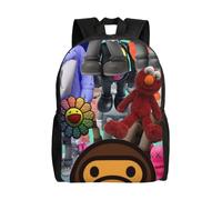 Sac d'école Paul Frank, sac à dos de dessin animé, sac tendance pour garçons, sac d'école pour étudiants, sac à dos de voyage-HXN812 Noir
