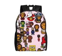 Sac d'école Paul Frank, sac à dos de dessin animé, sac tendance pour garçons, sac d'école, sac à dos de voyage - HXN814 Noir