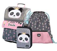 Sac d'école pour garçon et fille - 3 pièces - Sac d'école Zippy à partir de la 1ère classe - Sac à dos d'école primaire avec sangle de poitrine