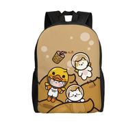 Sac d'école Puchi Rascal, sac à dos de dessin animé, sac tendance pour garçons, sac d'école, sac à dos de voyage-HXN1185 Noir