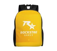 Sac d'école Rockstar Games, sac à dos de dessin animé, sac tendance pour garçons, sac d'école, sac à dos de voyage - HXN1187 Noir