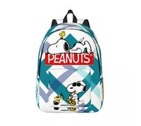 Sac d'ecole Snoopy lavable et rétro, cadeau d'anniversaire incroyable, de bonne qualité, pour homme et enfant, sac de rangement pour le campus Noir