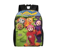 Sac d'école Teletubbies, sac à dos de dessin animé, sac tendance pour garçons, sac d'école, sac à dos de voyage-HXN1403 Noir
