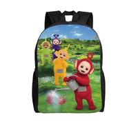 Sac d'école Teletubbies, sac à dos de dessin animé, sac tendance pour garçons, sac d'école, sac à dos de voyage-XTYD8889 Noir