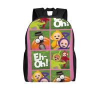 Sac d'école Teletubbies, sac à dos de dessin animé, sac tendance pour garçons, sac d'école, sac à dos de voyage-XTYD8888 Noir