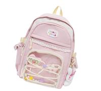 Sac d'école tendance avec pendentif sophistiqué - Tissu résistant aux intempéries - Compartiments - Confort - Résolution de transport - Enchanteur - Anime enchanteur - Sac, a