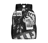 Sac d'école The Beatles, sac à dos de dessin animé, sac tendance pour garçons, sac d'école, sac à dos de voyage-XTYD8994 Noir