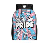 Sac d'école Tokidoki, sac à dos de dessin animé, sac tendance pour garçons, sac d'école pour étudiants, sac à dos de voyage-HXN382 Noir